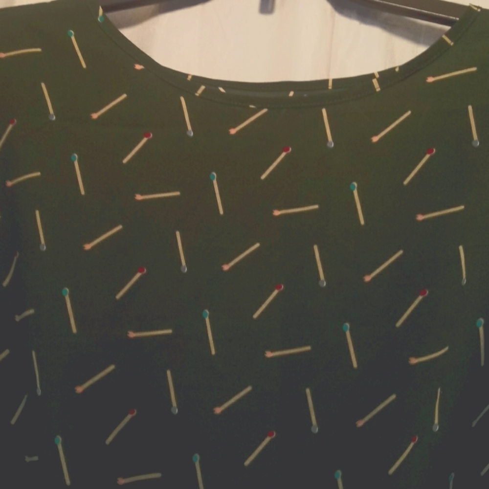 RAINY APRIL MATCHSTICK BLOUSE - Picture 7 of 8